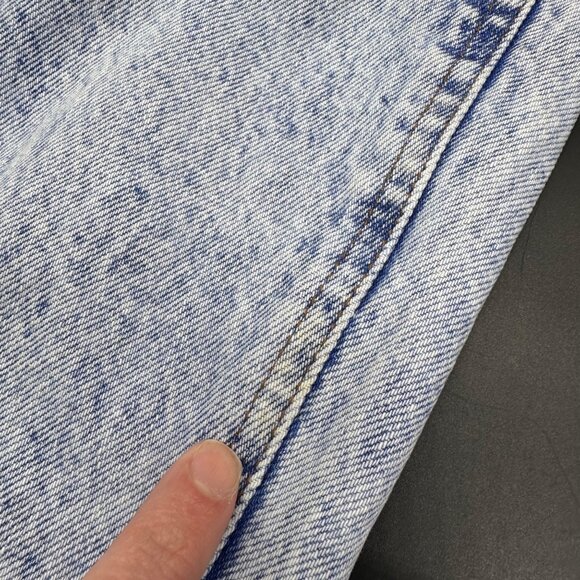 Vintage High Waisted Jeans Acid Wash Denim Mom Style 1980s Jeanjer By Jordache - Picture 10 of 12